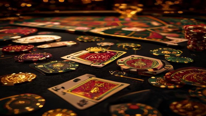 Minh họa chiến lược chơi Baccarat tại M888bet