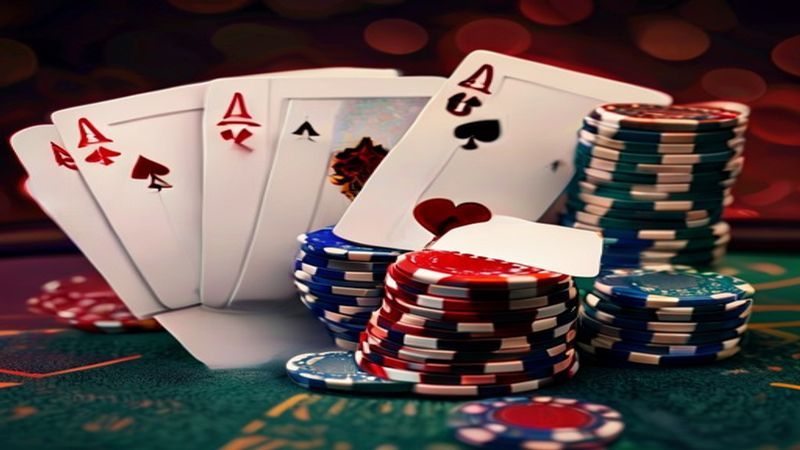 Minh họa các tay bài Poker Texas Hold'em